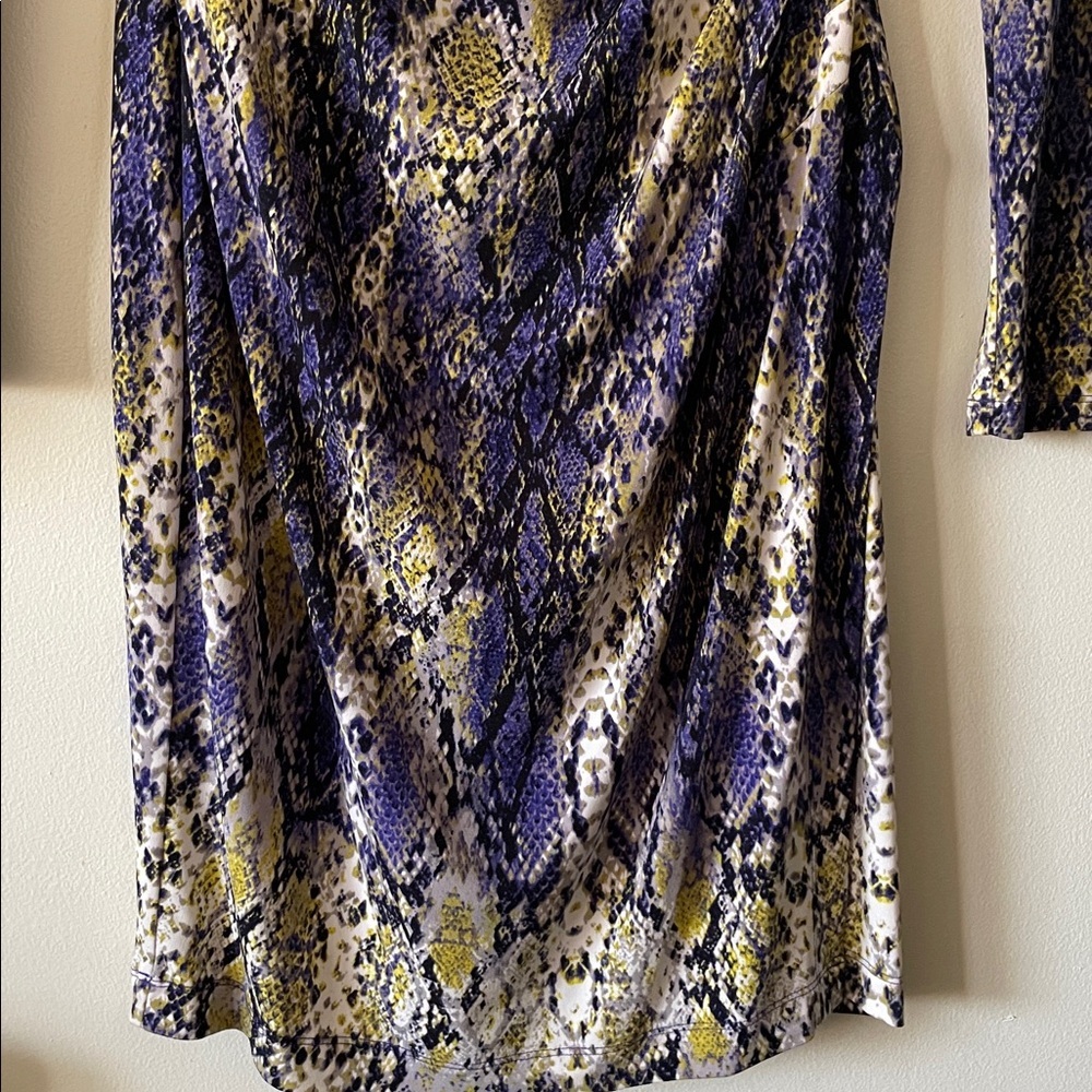 CALVIN KLEIN Python print wrap dress - image 5